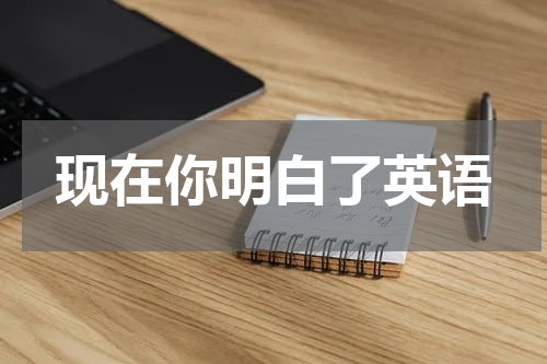 现在你明白了英语