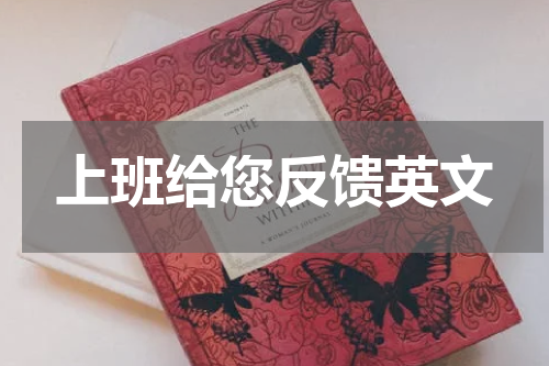 上班给您反馈英文