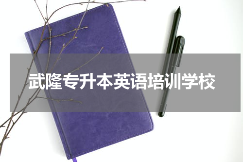武隆专升本英语培训学校