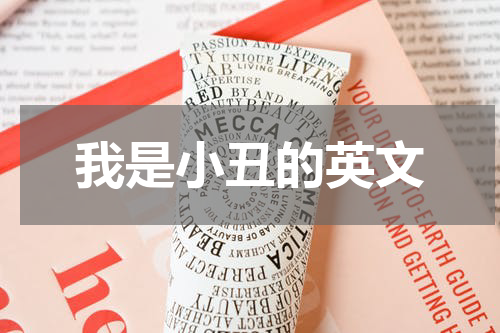 我是小丑的英文