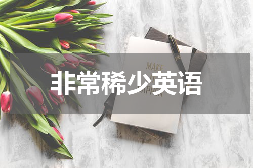 非常稀少英语