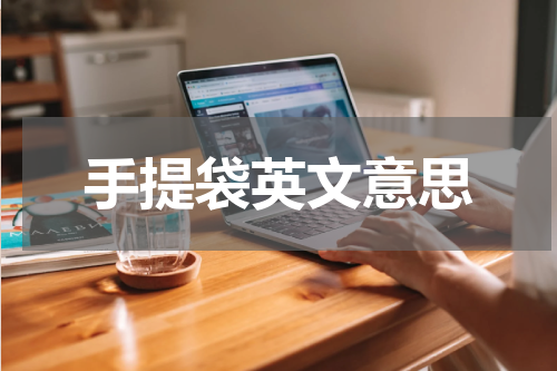 手提袋英文意思