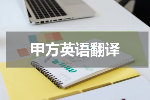 甲方英语翻译