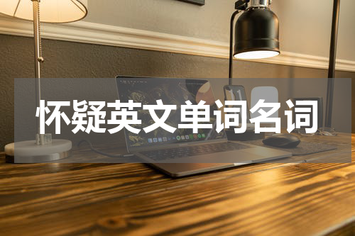怀疑英文单词名词