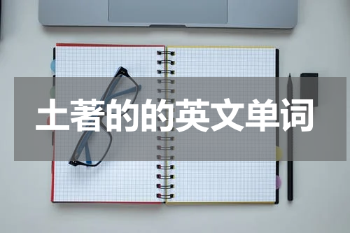土著的的英文单词