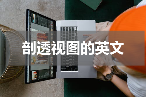 剖透视图的英文