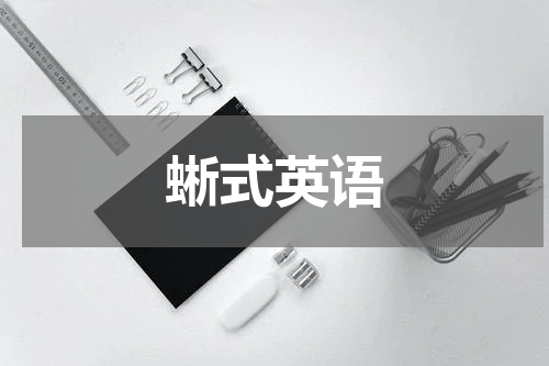 蜥式英语