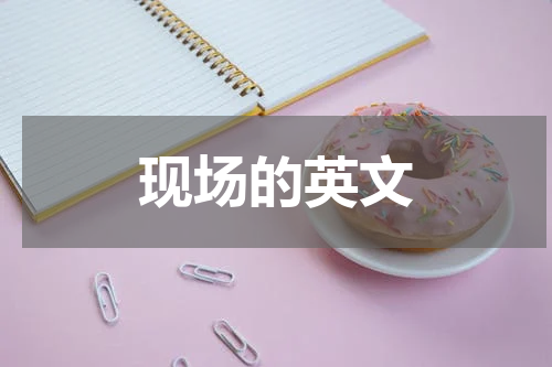 现场的英文