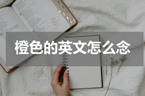 橙色的英文怎么念